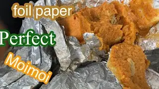 How to make perfect MoiMoi  (bean pudding)