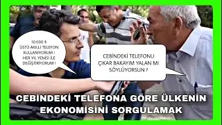 İNSANLARIN PAHALI TELEFON ALMASI İLE ÜLKENİN EKONOMİSİNİ SORGULAMAK