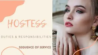 What qualities required to become a Hostess in Restaurant? @HospitalityDoodle