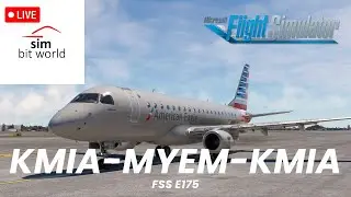 FSS E175 l KMIA-MYEM-KMIA l Envoy Ops