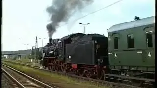 Unterwegs mit Dampflokomotive 38 1182 auf der Schwarzatalbahn