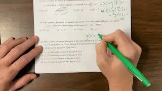 AP PreCal MCQ Review Unit 1, video 9