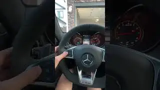 Mercedes-Benz AMG GTS How to Switch Through Your Performance Screen #shorts #mercedes #mercedesamg