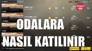 Pubg mobile Odalara Nasıl Girilir