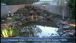 Building a Living Pond in 3 levels