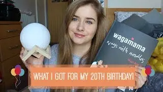 What I got for my 20th Birthday!