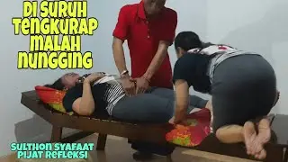 Sulthon reflexology intercession - Massage the full body of a girl