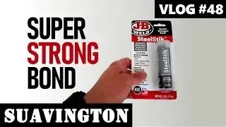 Glue Metal to Metal - Putty Creates Super Strong Bond - Vlog #48