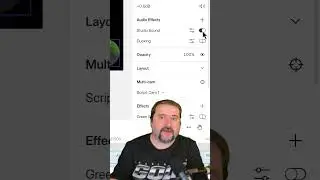 Change Studio Sound INTENSITY in Descript 