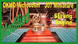 OKMO Microcosm  Modified J07 Miniature Stirling Engine