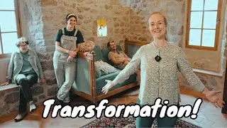Dirty Workshop to BEAUTIFUL DRESSING ROOM: Total Transformation in ONE DAY