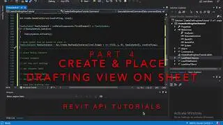 Revit API - Create & Place Drafting View on Sheet - Part 4