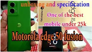 Moto edge 50 fusion| under 25k one of the best mobile.