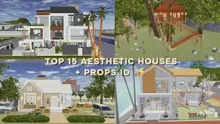 TOP 15 AESTHETIC HOUSES + PROPS ID || SAKURA SCHOOL SIMULATOR