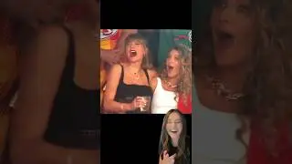 When Taylor Swift Notices Shes’s On The Super Bowl Screen With Blake Lively!