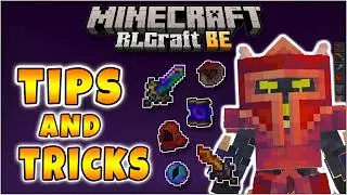 BEST TIPS AND TRICKS  | A FULL GUIDE for RLCraft Bedrock Edition