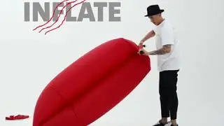 Inflate the Fatboy Lamzac Hammock in 2 Seconds
