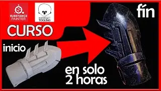 CURSO SUBSTANCE PAINTER Y RENDER EN MARMOSET