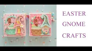 EASTER PAPER CRAFTS | Easter GNOME Paper Crafts