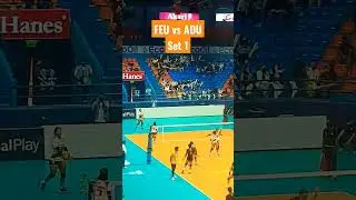 Set 1 | FEU Lady Tamaraws vs Adamson Lady Falcons | 2nd Round  