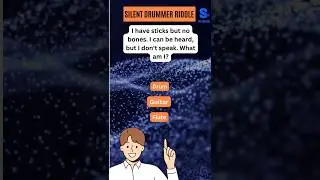 Silent drummer riddle/solve his if you can