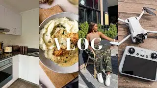 VLOG: CLEAN MY APARTMENT WITH ME| GYM| STORYTIME HOW I GOT ROBBED| GROCERY SHOPPING | DJI MIN 3 PRO
