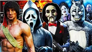 ALL LIMITED TIME SKINS IN WARZONE! (SAW, GHOSTFACE, RAMBO + MORE!)