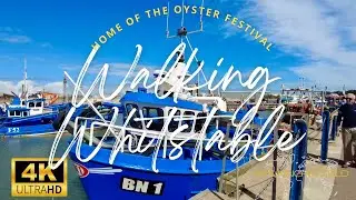Walking Whitstable 4K UHD 60FPS | Oyster Festival | September 2023