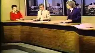 WNAC Newsroom 7 Open 1980