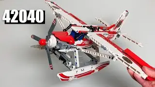 Обзор пожарного гидроплана Lego Technic 42040 (2015)