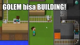 Programming ROBOT di Minecraft Buat BUILDING OTOMATIS