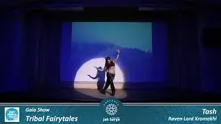 Tash (Natalia Zolotarevskaya) as Raven Lord Kromakhi @ Kiev Tribal Fest – Tribal Fairytales Show