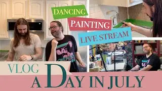 A Day in July | Dancing | Painting | Live Stream