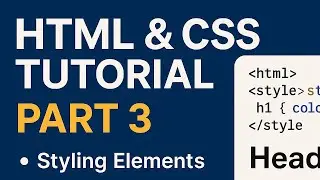 Introduction to HTML and CSS  Part 3 Enhancing Web Pages with CSS and Creating Effective Links