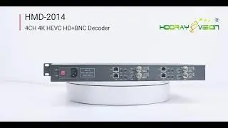 HMD 2014 4CH 4K HEVC HD+BNC Decoder