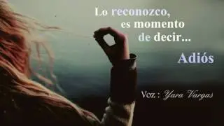 Lo reconozco es momento de decir adiós | Poetas 💔 Rotos
