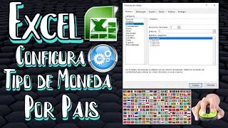 Excel configurar tipo de moneda por pais