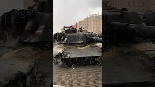 Абрамс и Брэдли / M1 Abrams and M2 Bradley in Moscow