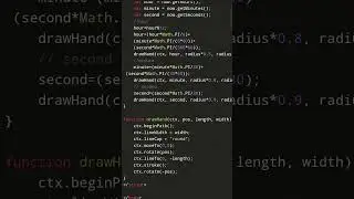 html css and javascript use to create Clock 