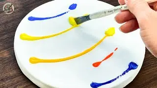 Painting Gradient LIKE A PRO Has Never Been Easier｜Circle Colorful Art