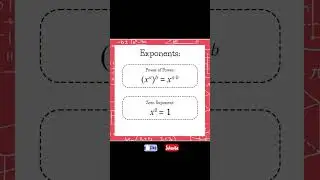 #laws of #exponents