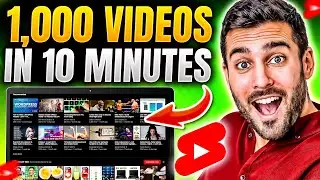 How To Make 1000 FaceLess YouTube Automation Shorts Using Only AI