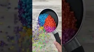 Sorting Colorful Beads in Reverse (Satisfying)