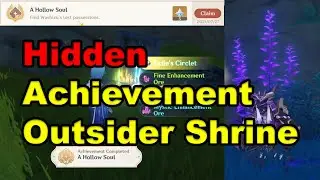 Hidden Achievement of Outsider Shrine 【Genshin Impact】