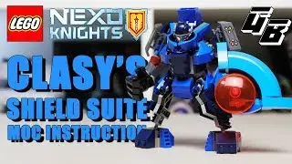 LEGO Nexo-Knights: Power shield Clay's mecha suit - Custom Set