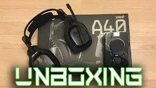 Unboxing  de ASTRO A40 PRO EDITION  2018