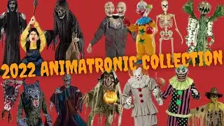 My ENTIRE 2022 animatronic COLLECTION!!! | 100 subscriber special