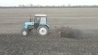 МТЗ + БИГ 3 игольчатая борона