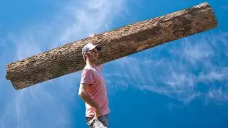 How I Move Big Logs at the Sawmill