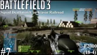 Battlefield 3 | Squad Deathmatch on Kiasar Railroad | Xbox One Gameplay 7